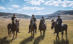 Nomad Kazakh boys in the Altai, Western Mongolia_Boy_Nomad_aAron_Munson