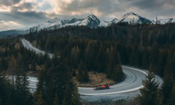 RB7 in action during the F1 Road Trip CZ/SK near Presov, Slovakia on April 23,2021.